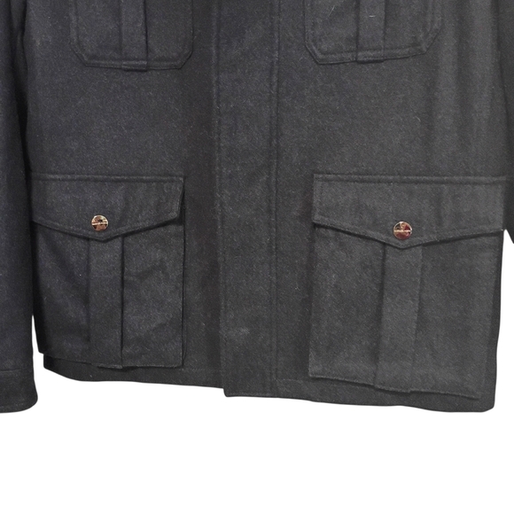 Michael Kors -Men's Black Wool  Blend Jacket - Size M - Picture 3 of 8